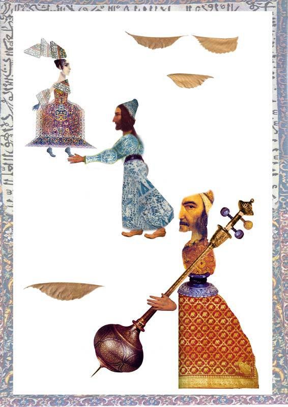 персонажи к фильму Саят Нова 