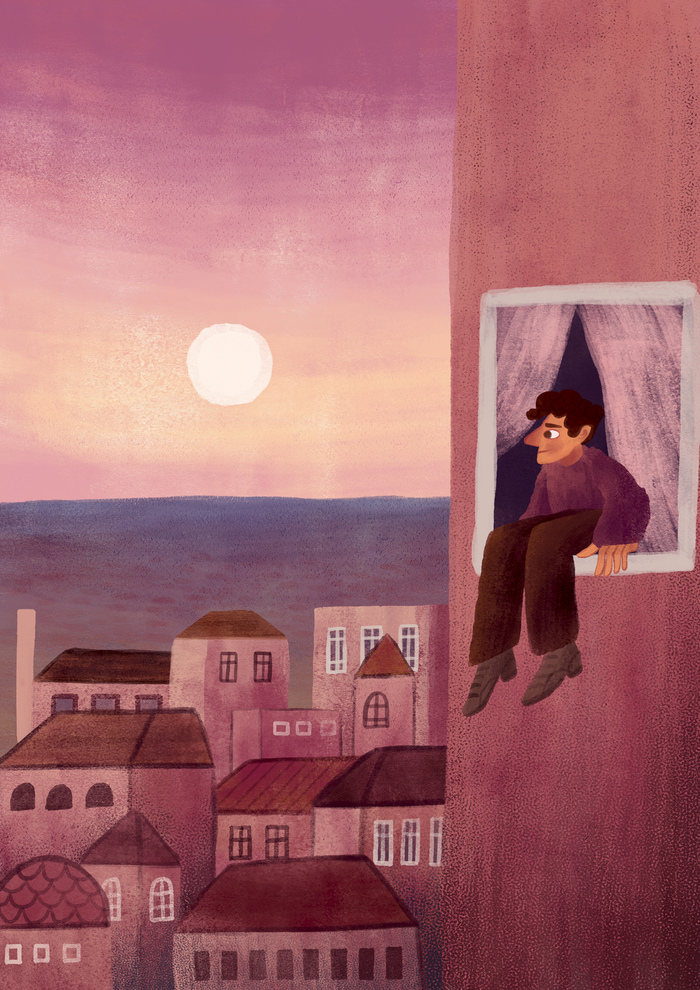 Вечер у моря