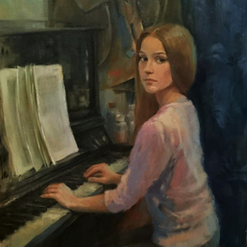 В мастерской художника