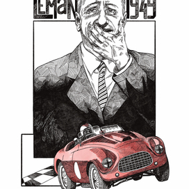 Enzo Ferrari иллюстрированная биография. Разворот 6