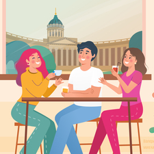 Иллюстрация для группы во VK