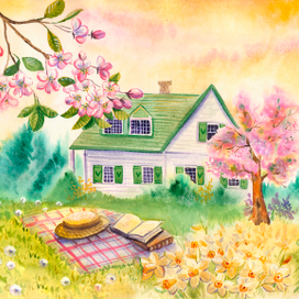 Зеленые мезонины