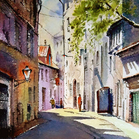 Улочка Старой Риги.