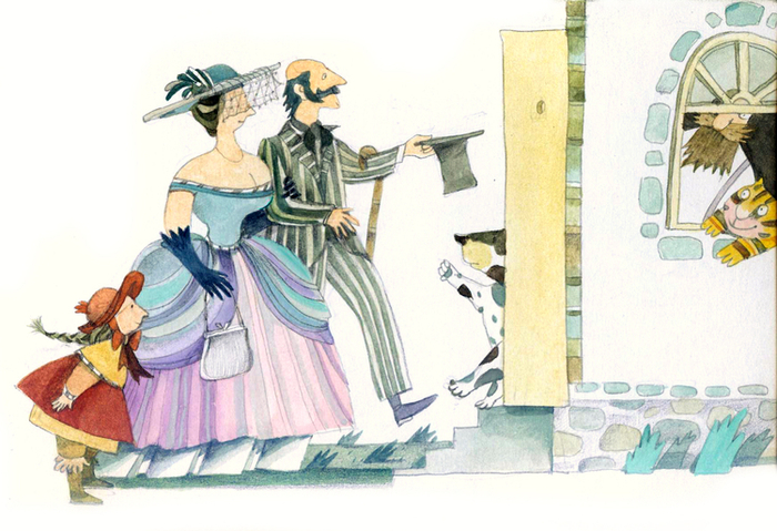 Сказка про художника и корову Музу