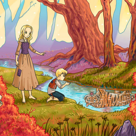 Сказка для IPad про браца и сестричку.