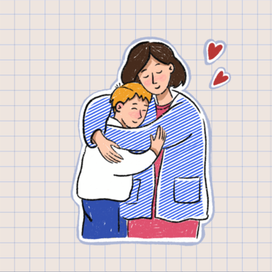 мама и сын