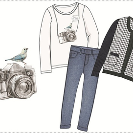 эскизы детской одежды