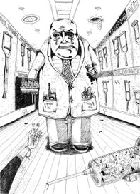 уколись магазином 