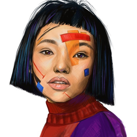 Нестандартный макияж 