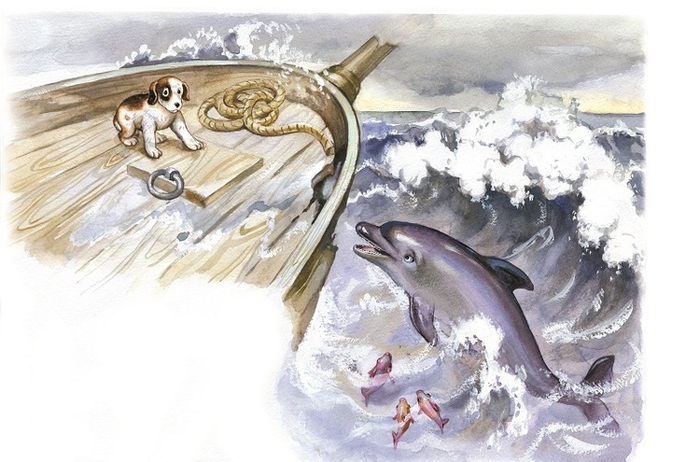 спасение щенка