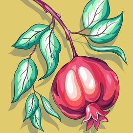 Сочный гранат