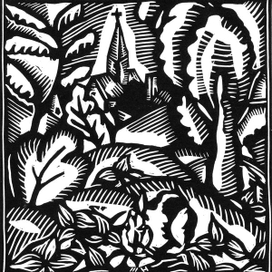 Копия Р. Дюфи Райский сад. 1928