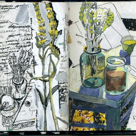 Натюрморт с крымским лимонником