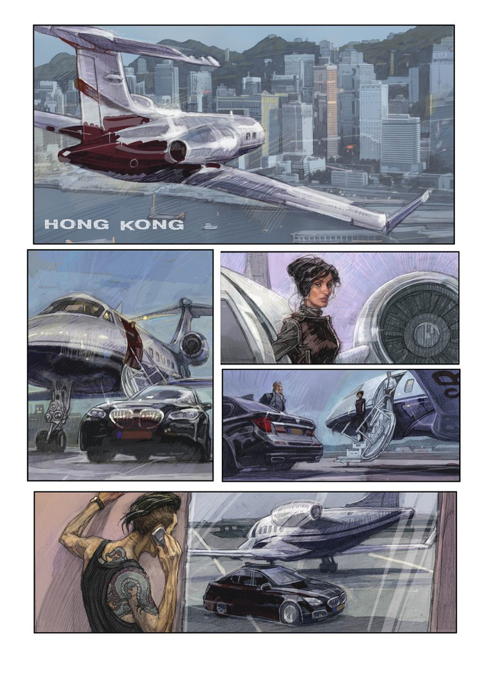 Гангстерский комикс