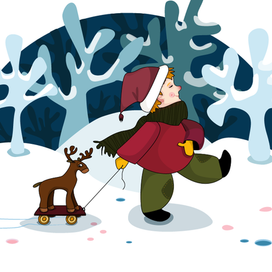 маленький дед мороз