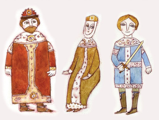 Персонажи к серии "Сказание"