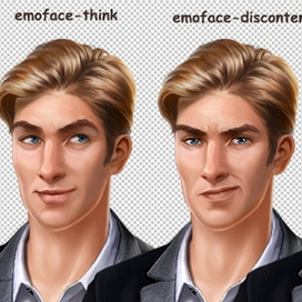 Эмоции для персонажа