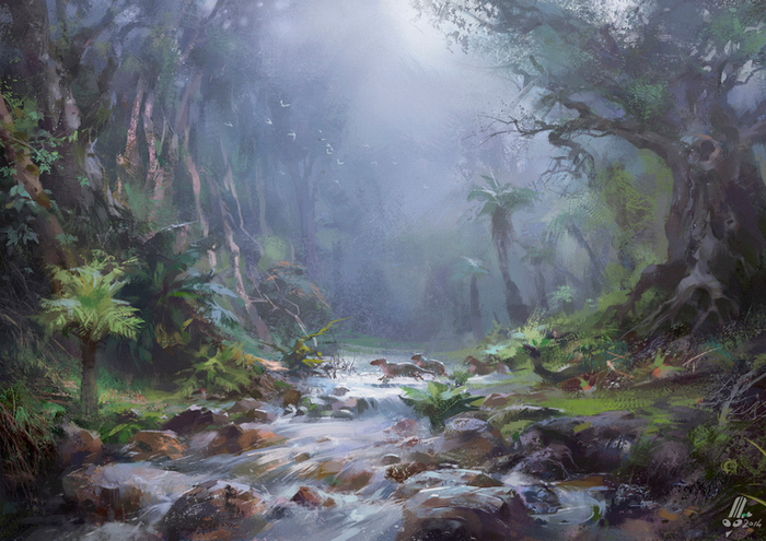 Эоценовый лес