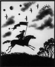 Иллюстрация к поэме Константина Иванова "Вдова"