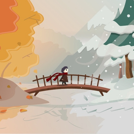 Смена времен года (в цвете) 