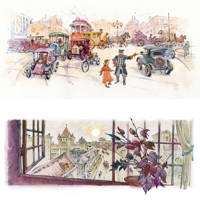 Элинор Портер "Поллианна выросла". Заставки