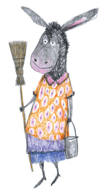 Ослик дворник