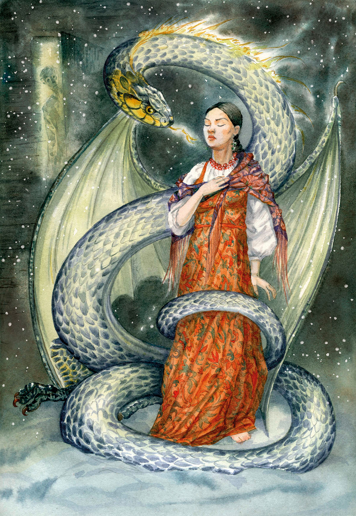 К сказке "Странник и Змей" для ИД Мещерякова