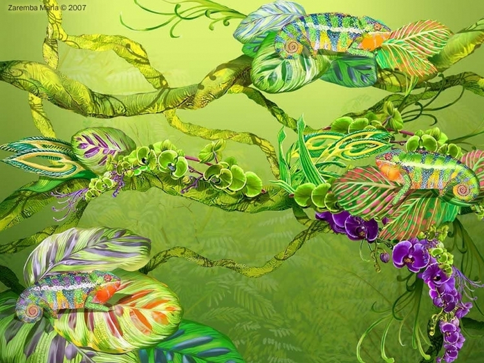 Фон для детской обучающей игры "38 попугаев - подготовка к школе" (PIPE studio, "Новы