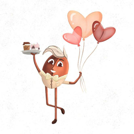 Бренд персонаж Кофик