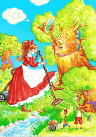 "Весна и Лес-у-Земляничного-Поля."