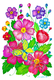 Квіти в саду