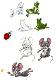 персонажи к Репке