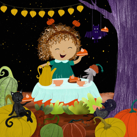 Тыквенное чаепитие.