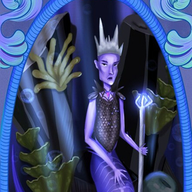 Персонаж Кощей для Mermay по мотивам русских сказок