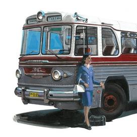 Король дорог (ЗиС-127). Серия "Лайнеры страны Советов"