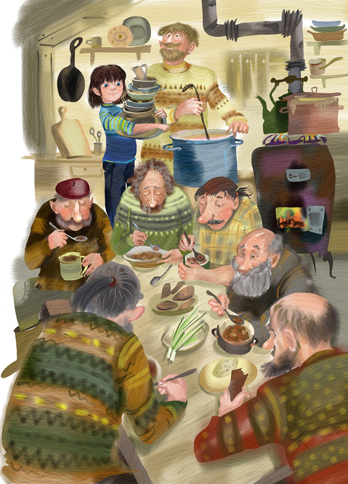 геологическая экспедиция и Маша