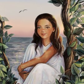 Сола. Иллюстрация для книги Елены Абрамовой. ,,Принцесса Синрис".