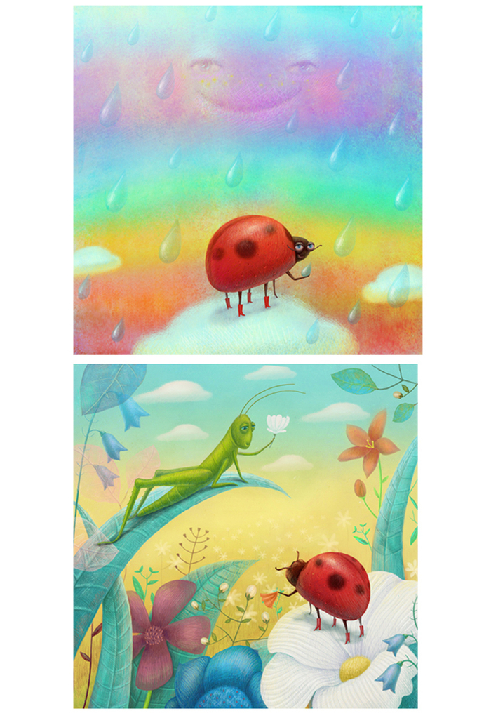 "Божья коровка и чудесная радуга" Наталья Чуб