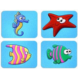 Мемо игра «Морские животные»