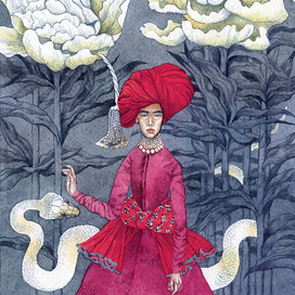 в заколдованном саду