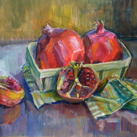 НАТЮРМОРТ С ГРАНАТАМИ