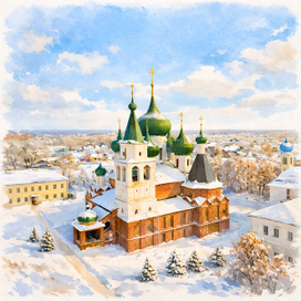  Авраамиев Богоявленский монастырь. Ноябрь