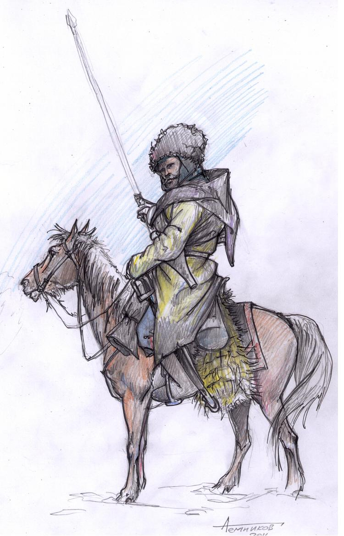 Уральский казак. Зима 1813-го г.