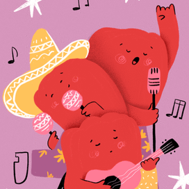 перцы-музыканты