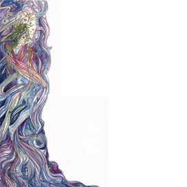 "Превращение" иллюстрация к сказке П.Гигаури "Принц и Русалочка" художники Шестакова Екатерина и Шестаков Марат