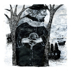 Отцу. Иллюстрация в международный сборник стихов