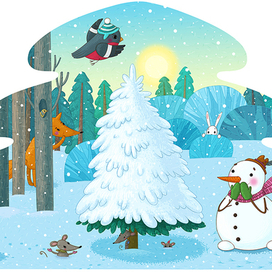 Новогодняя елка 1