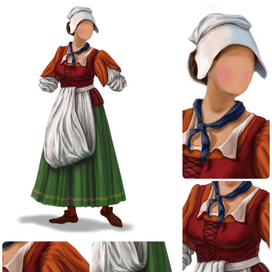 Карлик Нос Торговка