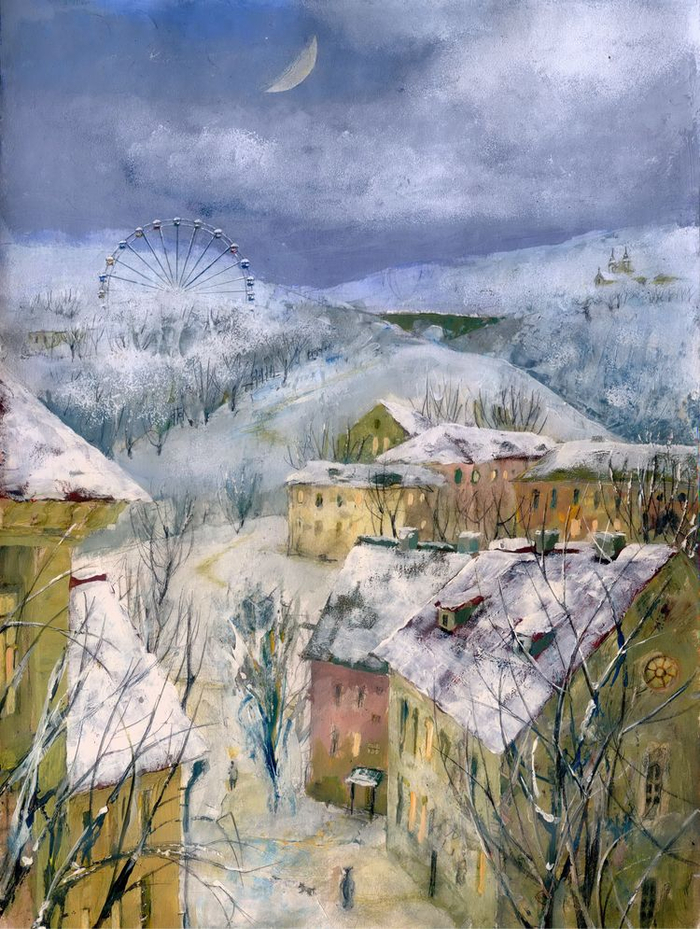 зимний этюд