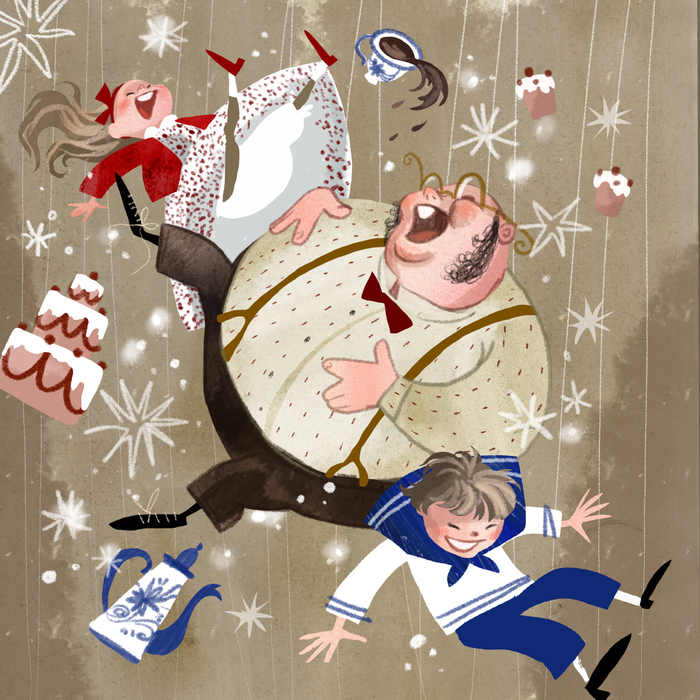 Иллюстрация к книге Мэри Поппинс